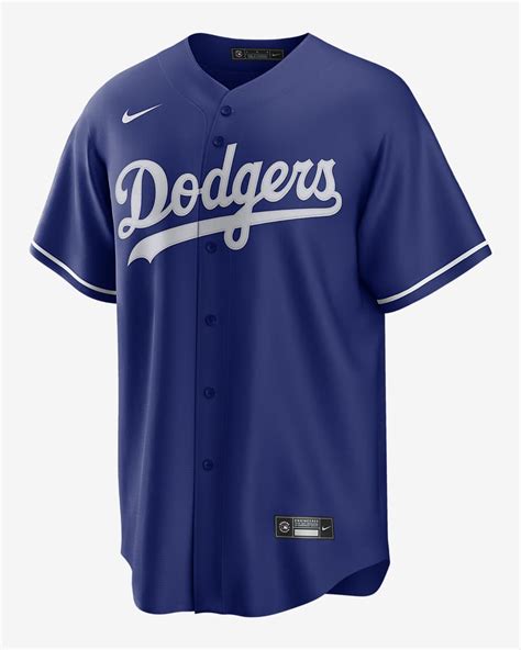 dodgers nike replica black blue jersey - mens|la dodgers jersey nike.